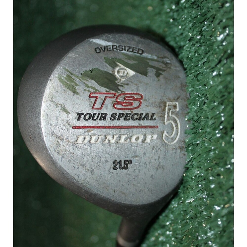 Dunlop TS Tour Special 21.5 Degree Oversized 5 Wood Steel Shaft RH Golf Club